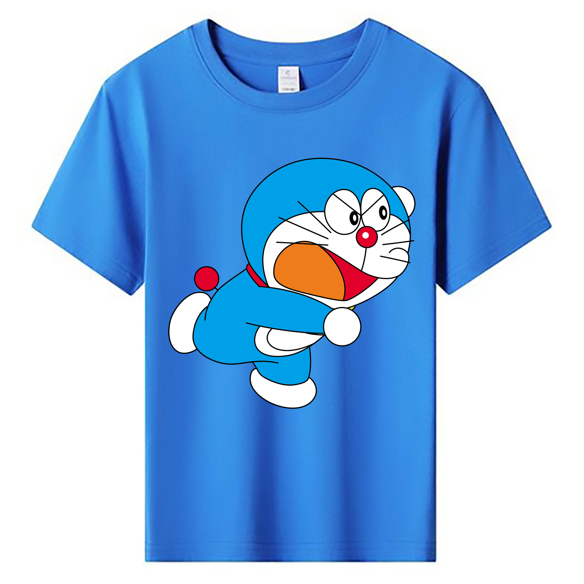 （画像用） ドラえもん Doraemon 綿100％キッズTシャツ（フロントプリント）